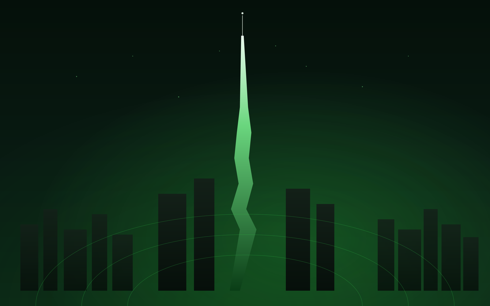 Dubai skyline with Burj Khalifa protected by CIVVARIONE cybersecurity